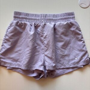 WILO The Label Women's Athletic Running Shorts Lavender‎ Size M